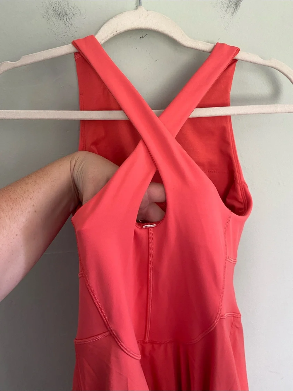 Lululemon Court Crush Tennis Dress in Pale Raspberry Size 6 Women’s